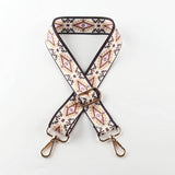 RETRO MULTI COLOR ADJUSTABLE BAG STRAP_CWMM1058