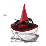 Cwah4023_Halloween Ghost Festival Witch Hat New Party Props