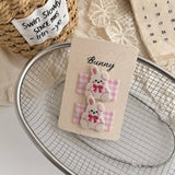 Fabric Flower Hair Clip Elegant Side Bang Pin_Cwaha08325