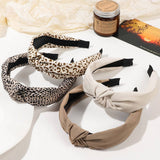 LEOPARD PRINT KNOTTED HEADBAND_CWAHA1644