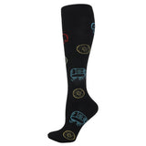 Women'S Cycling Sports Long Compression Socks_Cwms1876