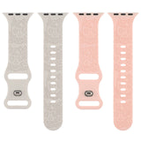 ENGRAVED CHECKERED SILICONE APPLE WATCH9 1 STRAP_CWASC1562