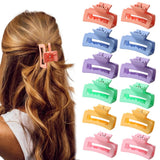 CANDY COLOR MINI RECTANGLE HAIR CLAW CUTE CLIP_CWAHA1041