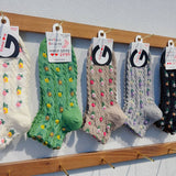 COMFORTABLE VERTICAL STRIPED COTTON SOCKS_CWMS0421