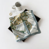 ELEGANT POLKA DOT SATIN SILK SCARF_CWASC0816