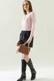 Women Fashion Long Sleeved Knit Shirt_Cwttl1458