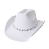 SEQUIN SPIRAL WESTERN FELT HAT WITH CURVED BRIM_CWAH3645