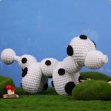 White Balloon Dog Doll Crochet Material Pack_Cwmm0820