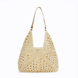 POPULAR RETRO ETHNIC STYLE PAPER ROPE WOVEN BAG_CWAB4695