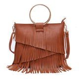 Cwab4544_Irregular Tassel Handbag Shoulder Bag