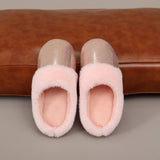 FAUX FUR WINTER SLIPPERS WARM INDOOR SHOES_CWSHF00223