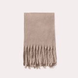 Wool Blend Solid Scarfsof Warm Winter Wrap_Cwasc2319