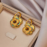 Cwaje4881_Niche Retro High-End Luxury Earrings