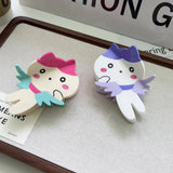 CUTE ANGEL ACETATE CLAW CLIP SWEET DOPAMINE STYLE_CWAHA5897