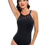 Tummy Control One-Piece Swimsuit Long Torso
