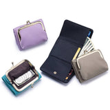 MINI LEATHER TRI FOLD PURSE LARGE CAPACITY_CUAB00379