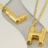 18K GOLD 26 LETTER PENDANT NECKLACE_CWAJE0676