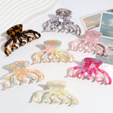 OCTOPUS ACETATE HAIR CLAW COLORFUL FASHION CLIP_CWAHA2211