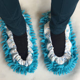 MICROFIBER MOP SLIPPERS SHOES COVER MOP SOCKS_CWMM0269