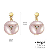 NEW IRREGULAR PENDANT CREATIVE NECKLACE EARRINGS_CWAJE2819