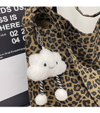 Leopard Print Large-Capacity Single-Shoulder Bag