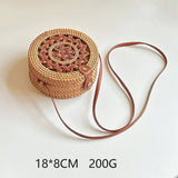 Vintage Autumn Rattan Shoulder Crossbody Bag_Cwmm4545
