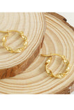 18K Gold Plated Stainless Steel Earrings_Cwaje0385