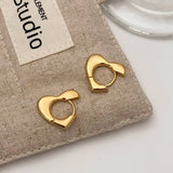 Valentines Day High-End Vintage Heart Earrings