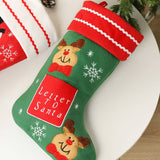 SANTA SNOWMAN CHRISTMAS STOCKING GIFT BAG_CWAJE05375