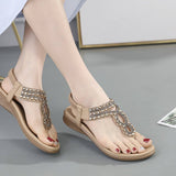 CRYSTAL BEADED DECORATIVE PINCH TOE SANDALS_CWSHS0507
