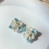 RETRO SWEET FOREST TRIANGLE EARRINGS_CWAJE1712