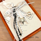 LEOPARD STAR MINI BAG CHARM WITH HEART BOW_CWMM7562