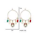 CHRISTMAS EXAGGERATED PERSONALITY EARRINGS_CWAJE1863