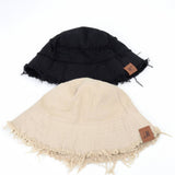 DOUBLE SIDED BUCKET HAT WITH LETTERING_CWAH1542