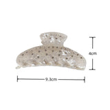 PINK RHINESTONE HAIR CLAW ELEGANT INS LUXURY CLIP_CWAHA2635