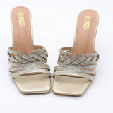 Women Versatile Rhinestone Strap Sandals