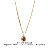 MINIMALIST HEART NECKLACE WITH BLUE TIGERS EYE_CWMM8820