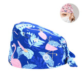 SWEATBAND COTTON PRINTED LACE UP WORK HAT_CWAH3327