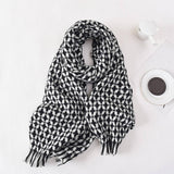 FASHION WARM CROSS WARP KNITTED PLAID SCARF_CWASC0399