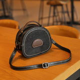 CASUAL RETRO DISTRESSED SHOULDER BAG_CWAB2985