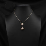 HIGH END BUTTERFLY TEMPERAMENT PEARL NECKLACE_CWAJE3857