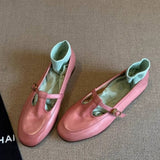 Vintage Leather Mary Jane Loafers