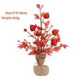 HALLOWEEN PARTY HARVEST MAPLE LEAF BERRY TREE_CWAJE05357