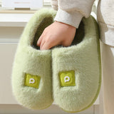 Minimalist Warm Comfy Fluffy Bedroom Slippers