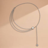 ALLOY MULTI LAYER WAIST CHAIN BODY CHAIN_CWMM0658