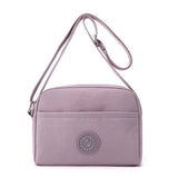 Lightweight Solid Nylon Crossbody Shoulder Bag_Cwasc1735