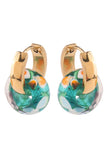 RETRO COLOR HOOP EARRINGS_CWAJE0477