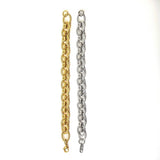 HIP HOP STAINLESS STEEL TWIST ROPE CHAIN BRACELET_CWAJE4603