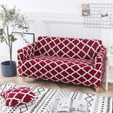 STRETCH SOFA COVER SOLID PRINT ALL IN ONE FIT_CWMM8309