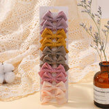 1 6 HANDMADE FABRIC BOW CLIPS FOR GIRLS_CWAHA6756